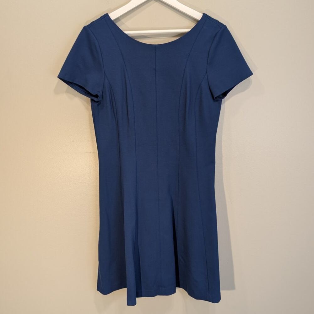 Banana Republic Dress Teal Timeless Work Brunch Party Wedding Guest - Size 10